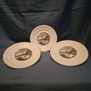 Currier and Ives Plates